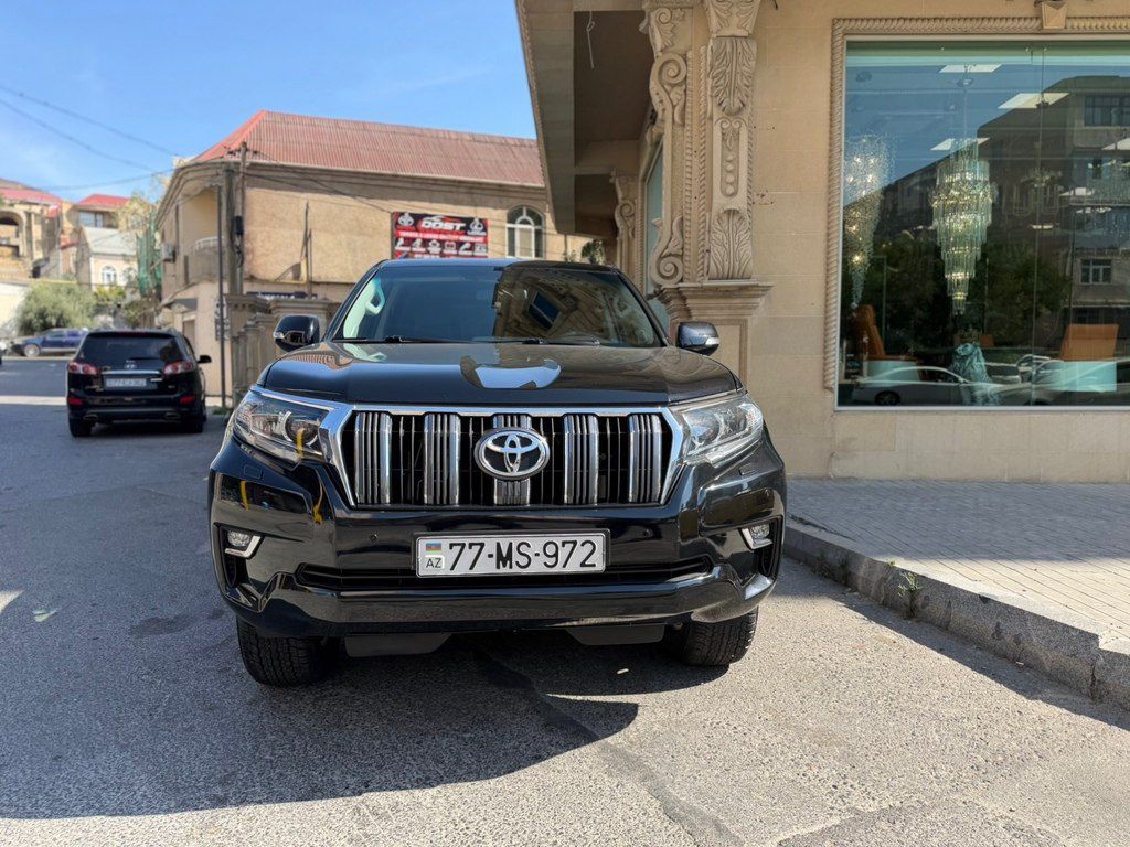 Toyota Land Cruiser Prado, 2.7 L, 2019 il, 98 000 km 77-MS-972 — Avtomobillər, Bakı (2)