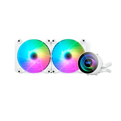 CPU Liquid Cooler DarkFlash Twister DX-240 White — Bakı