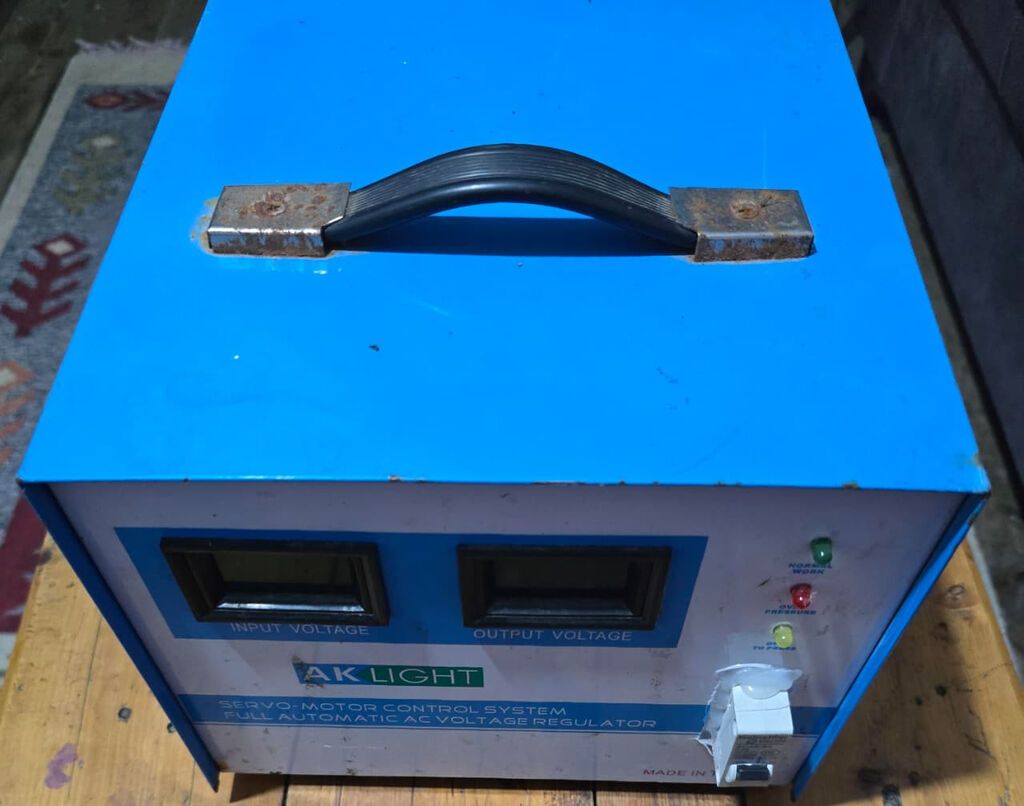 Aklıght servo-motor idarəetməli tam avtomatik AC gərginlik — Gərginlik stabilizatoru, Bakı (4)