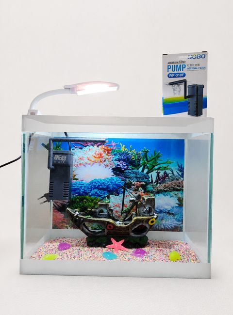 Akvarium dəsti 89030868, ağ — Bakı
