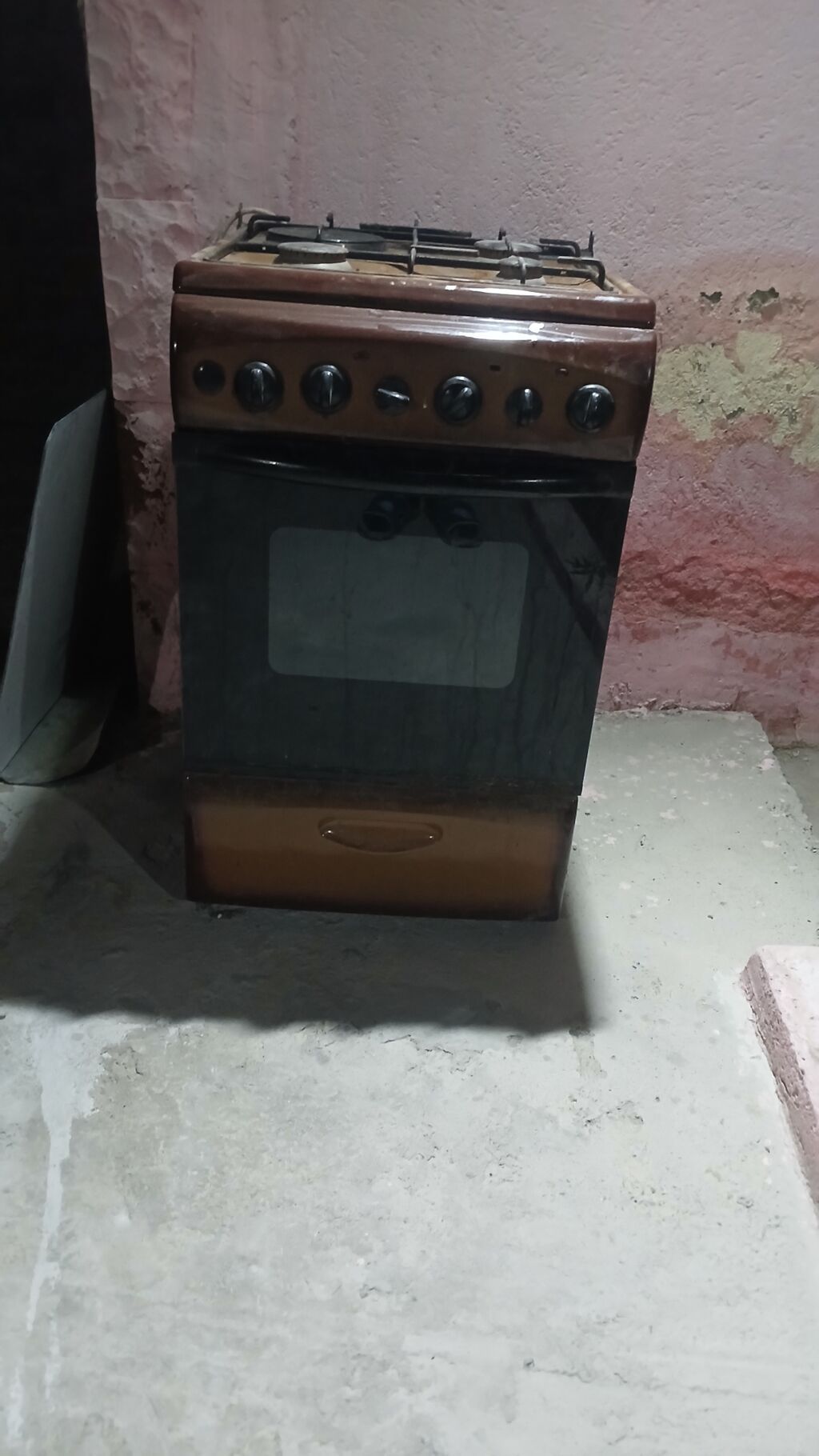 Qaz sobası və plitə kombinə - 4 gözlü qaz plitəsi: 1 böyük, 2 orta, 1 — Plitələr, Sumqayıt