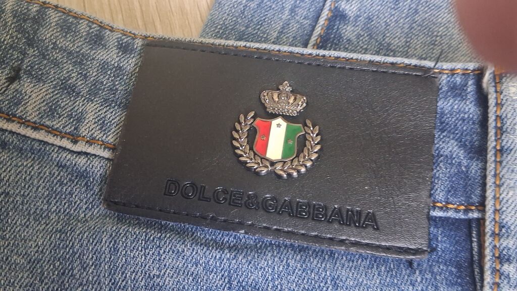 Cins şalvar, Dolce & Gabbana — Jins, Xırdalan (5)