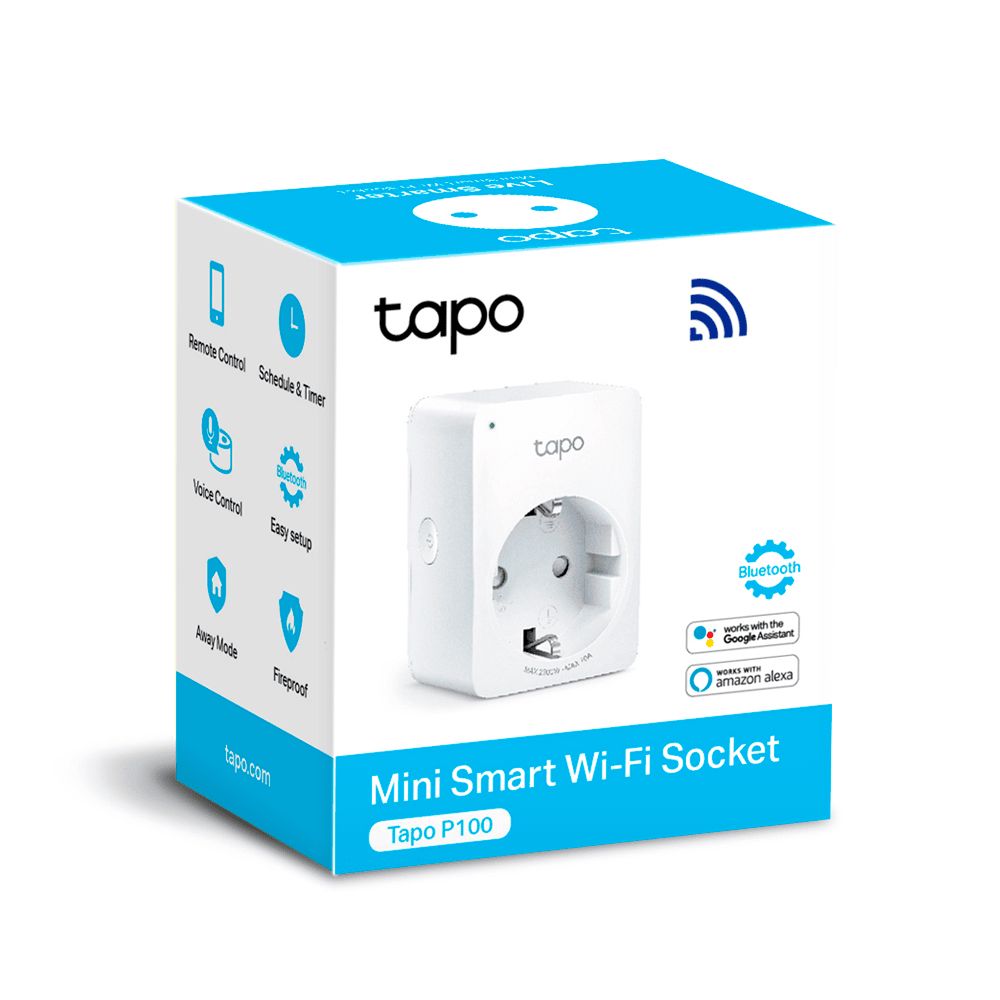 Ağıllı Wi-Fi Elektrik Yuvası TP-Link Tapo P100 — Mallar, Bakı (2)
