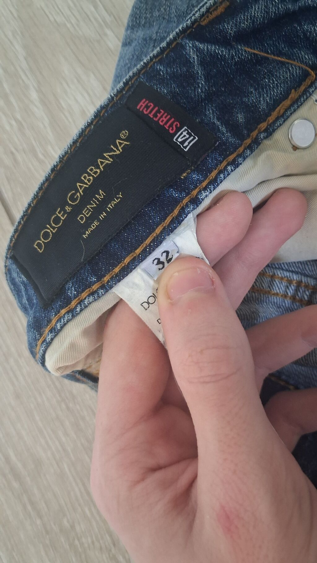 Cins şalvar, Dolce & Gabbana — Jins, Xırdalan (7)