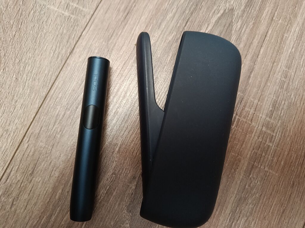 Iqos elektron tütün qızdırma cihazı və şarj qabı - Brend/model: Iqos — Elektronik siqaretlər, Qobu (3)
