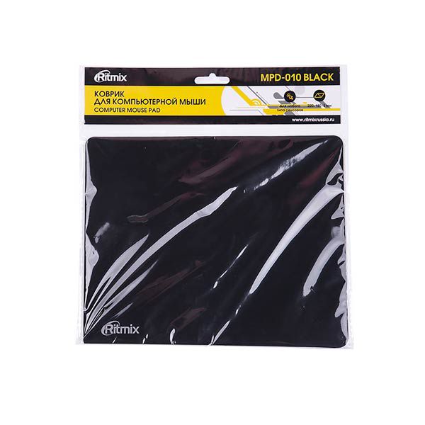 Ritmix MPD-010 Black Mouse Pad — Mallar, Bakı