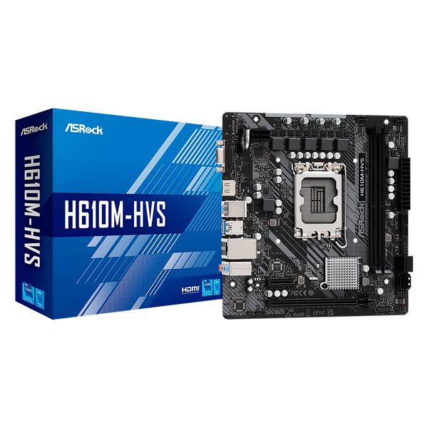 ASRock H610M-HVS Motherboard — Mallar, Bakı