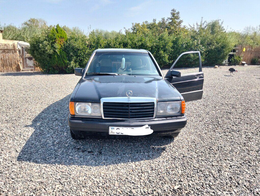 Mercedes 190, 2.0 L, 1991 il, 165 750 km — Avtomobillər, Bərdə (10)