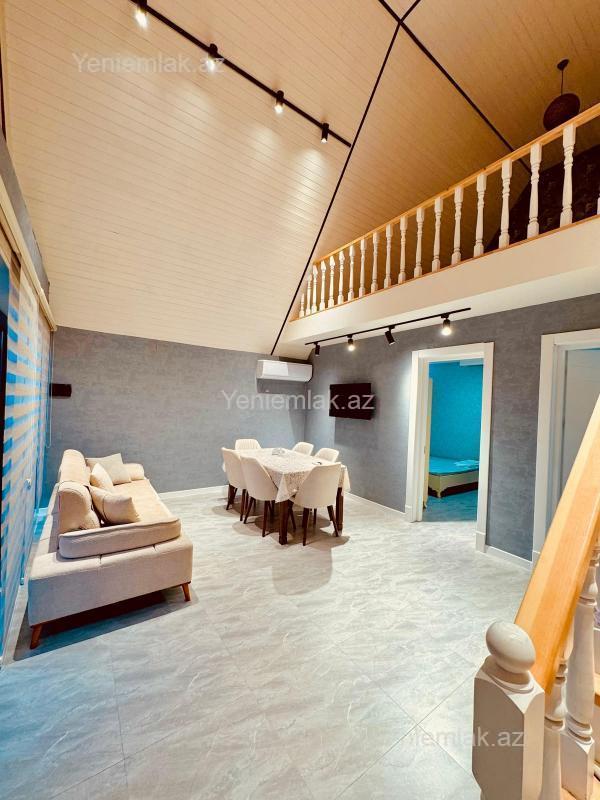 Günlük 4 otaqlı Həyət evi / Villa, 250 m², Xəzər rayonu — Ev, villa, Bakı (5)