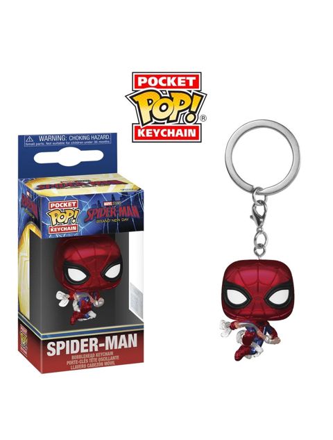 Personaj fiquru Funko Pop POP Keychain: Spider-Man BND- Spider-Man MT, 3+ yaş, Vinil, 1 ədəd — Bakı
