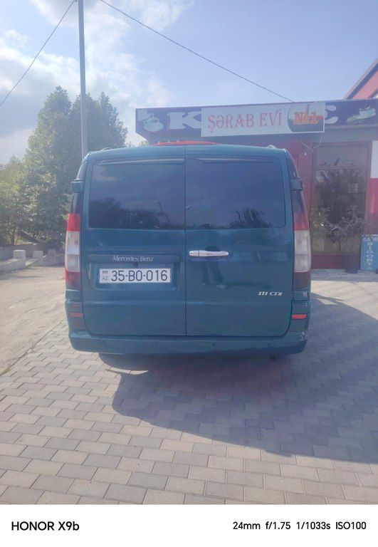 Mercedes Vito 111 CDI, 2.1 L, 2007 il, 555 000 km — Avtomobillər, Qazax (5)