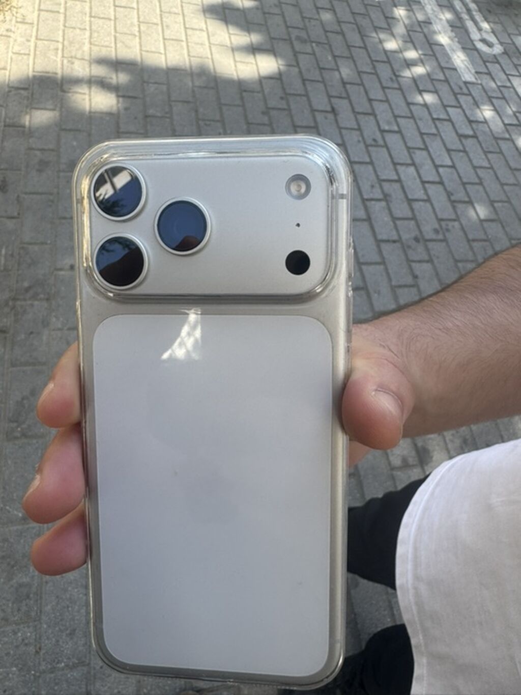 IPhone 17 Pro Max, 256 GB, Gümüşü, Face ID — Apple iPhone, Bakı (2)