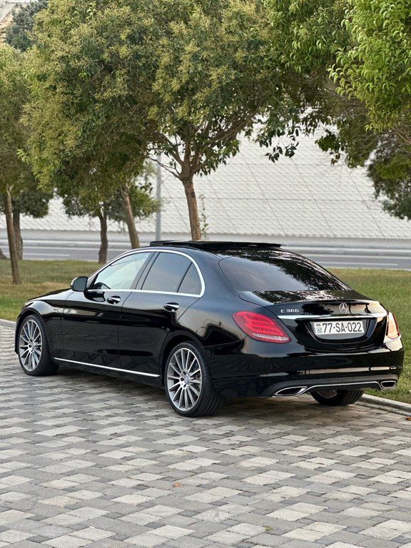 Mercedes C 300, 2.0 L, 2016 il, 171 000 km 77-SA-022 — Avtomobillər, Bakı (6)