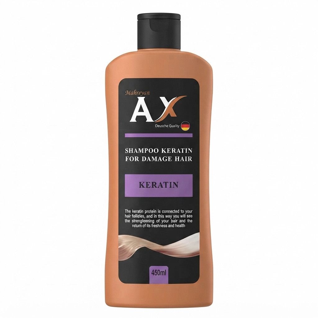 Saçlar üçün şampun Mahruyan Ax Keratin 450 ml — Mallar, Bakı