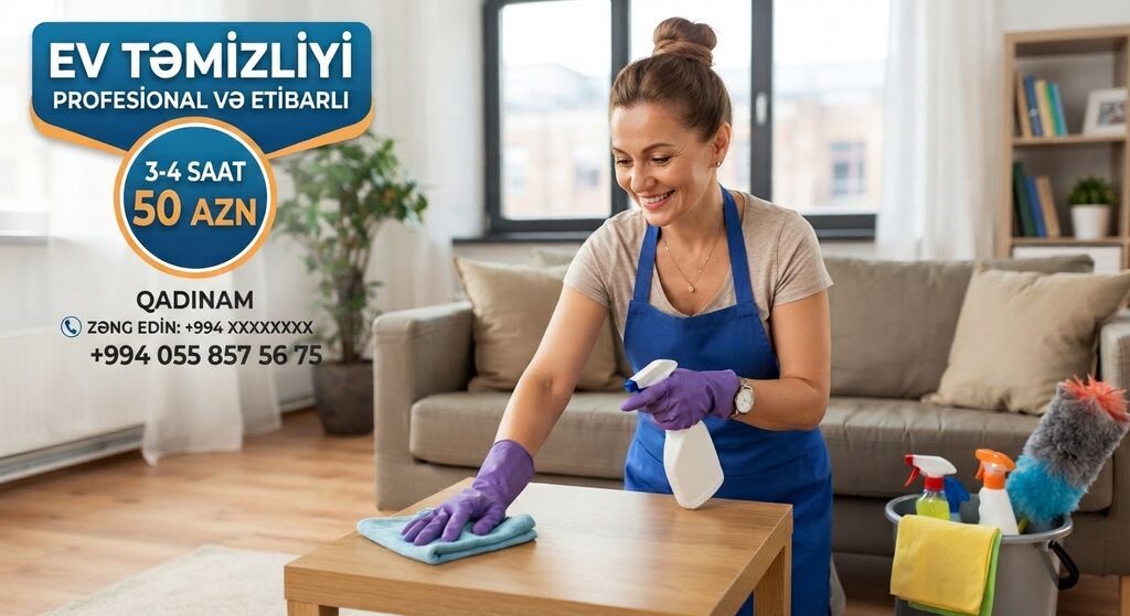 Təmizlik Mənzillər Ümumi təmizlik — Təmizlik, Bakı