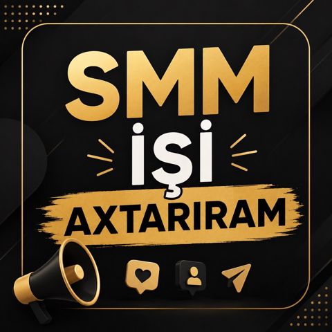 SMM menecer işi axtarıram — Job search