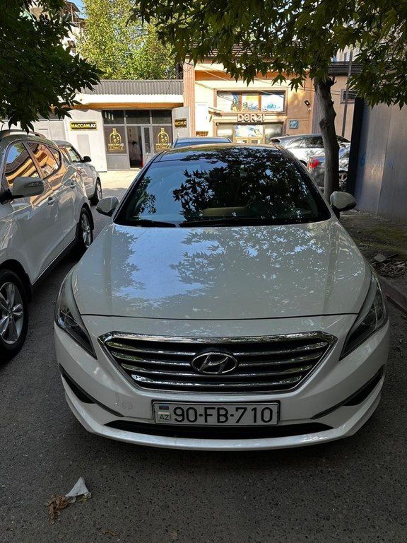 Hyundai Sonata, 2.0 L, 2015 il, 161 000 km 90-FB-710 — Avtomobillər, Bakı (7)