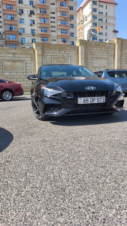 Hyundai Elantra N Line, 1.6 L, 2022 il, 44 000 km 88-DP-573 — Avtomobillər, Bakı (2)