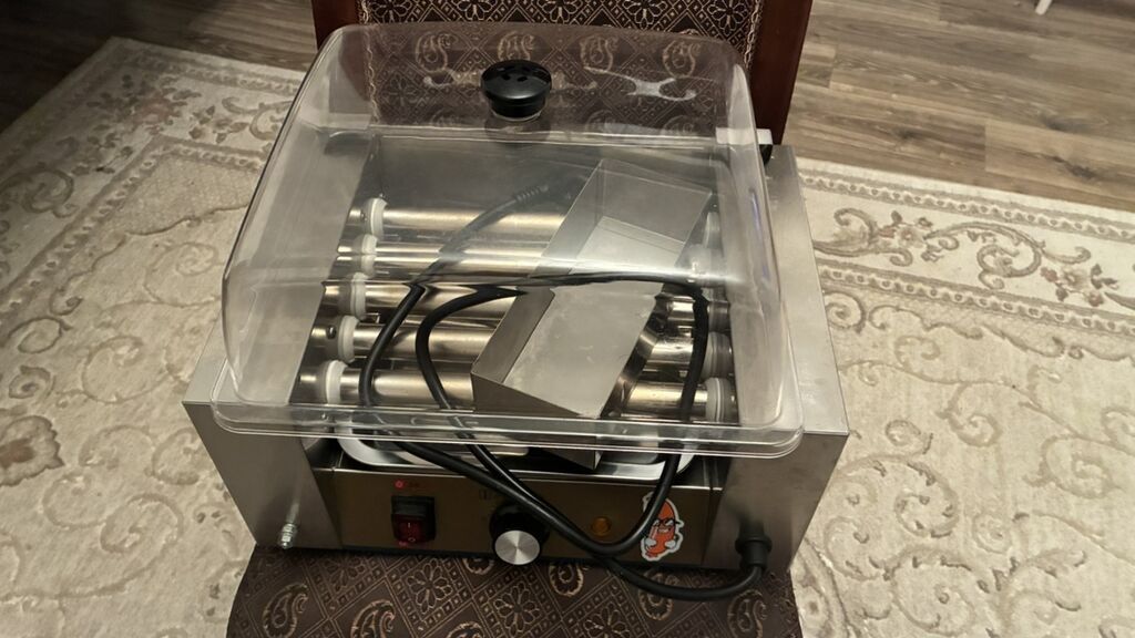 Elektrik hot-doq/kolbasa qızdırma və bişirmə aparatı - Paslanmayan — Peşəkar mətbəx texnikası, Bakı (2)