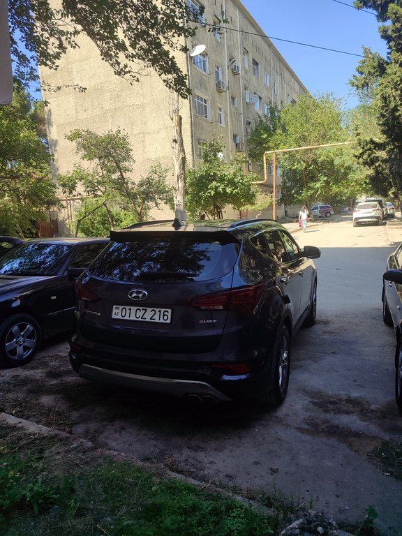 Hyundai Santa Fe, 2.0 L, 2016 il, 166 384 km 01-CZ-216 — Avtomobillər, Sumqayıt (7)