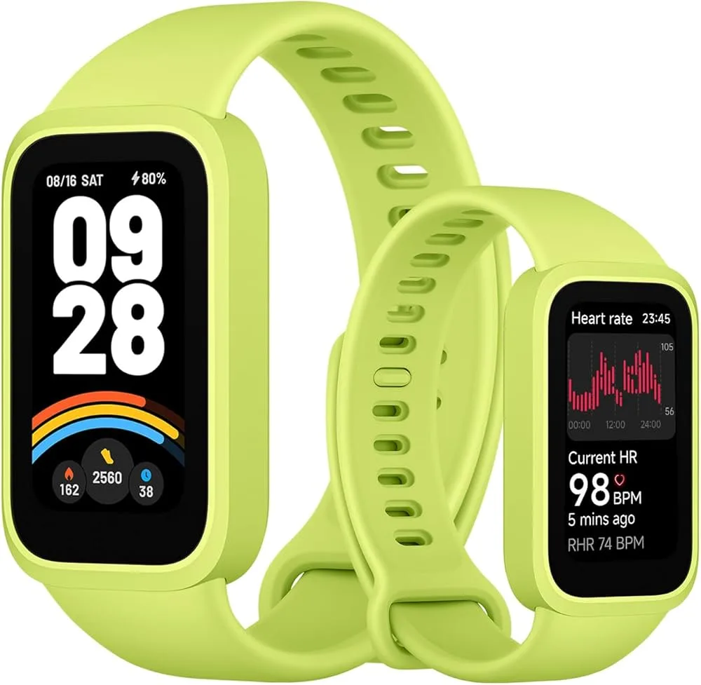 Smart saat Xiaomi Band 9 Active Green (BHR08L1GL) — Mallar, Bakı (2)