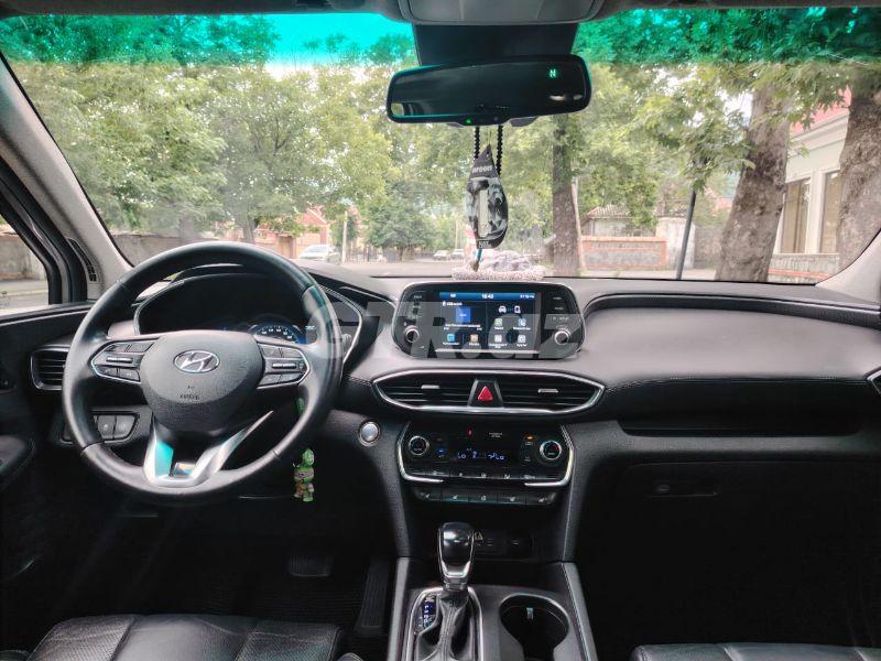 Hyundai Santa Fe 2.4 L, 2019, 204 330 km 99-RG-352 — Avtomobillər, Qax (3)