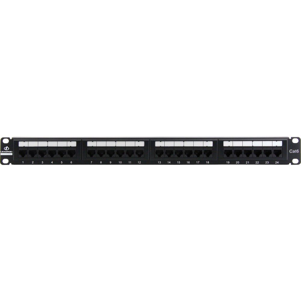 24-Port CAT6 UTP Patch Panel Linkbasic PND24-UC6 — Mallar, Bakı