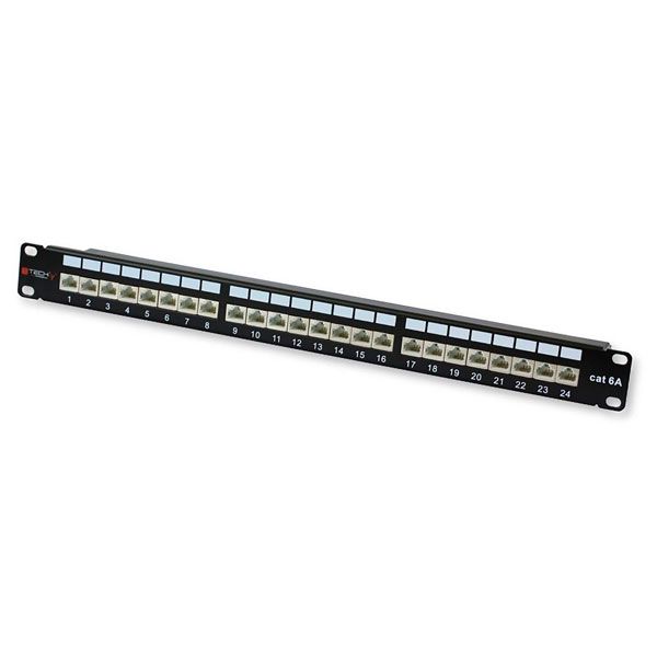 Patch panel STP 24 Ports RJ45 cat. 6A Techly — Mallar, Bakı