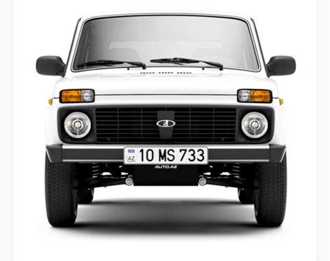 Avtomobil qeydiyyat nişanı - 10-MS-733 — Bakı