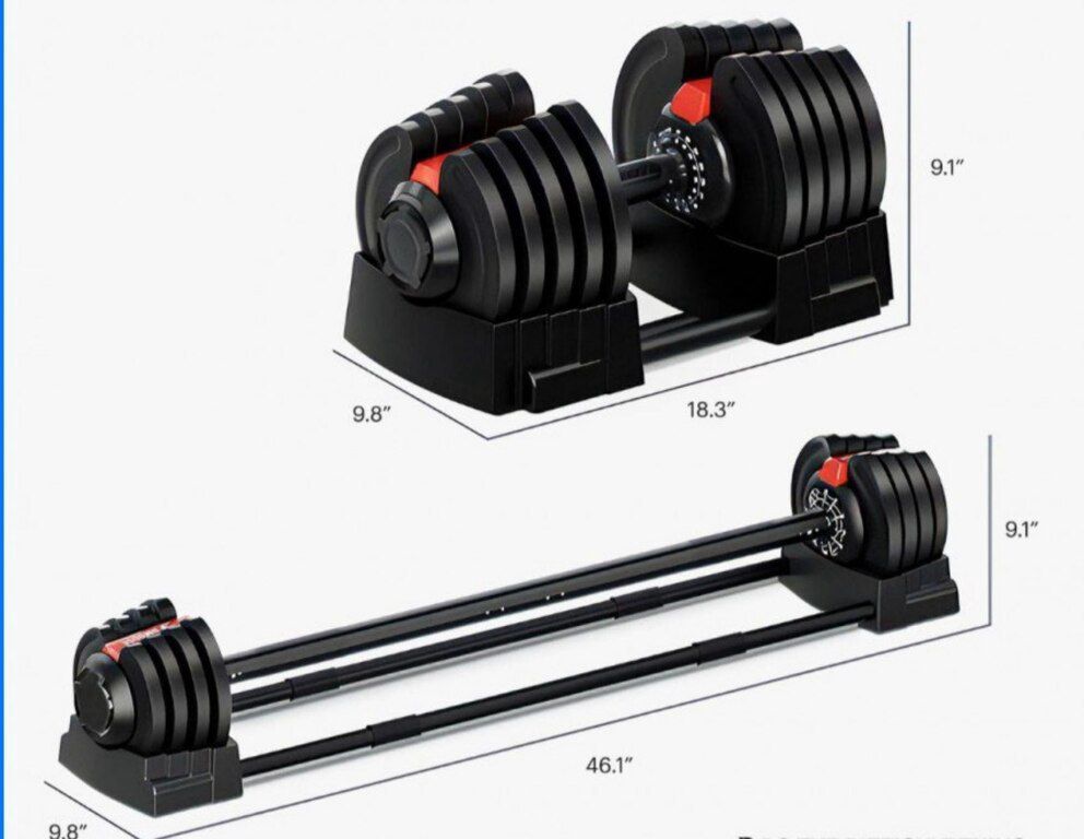 Tənzimlənən ştanq "Adjustable Weight Barbell 40 Kq" — İdman, hobi, istirahət, Bakı (9)