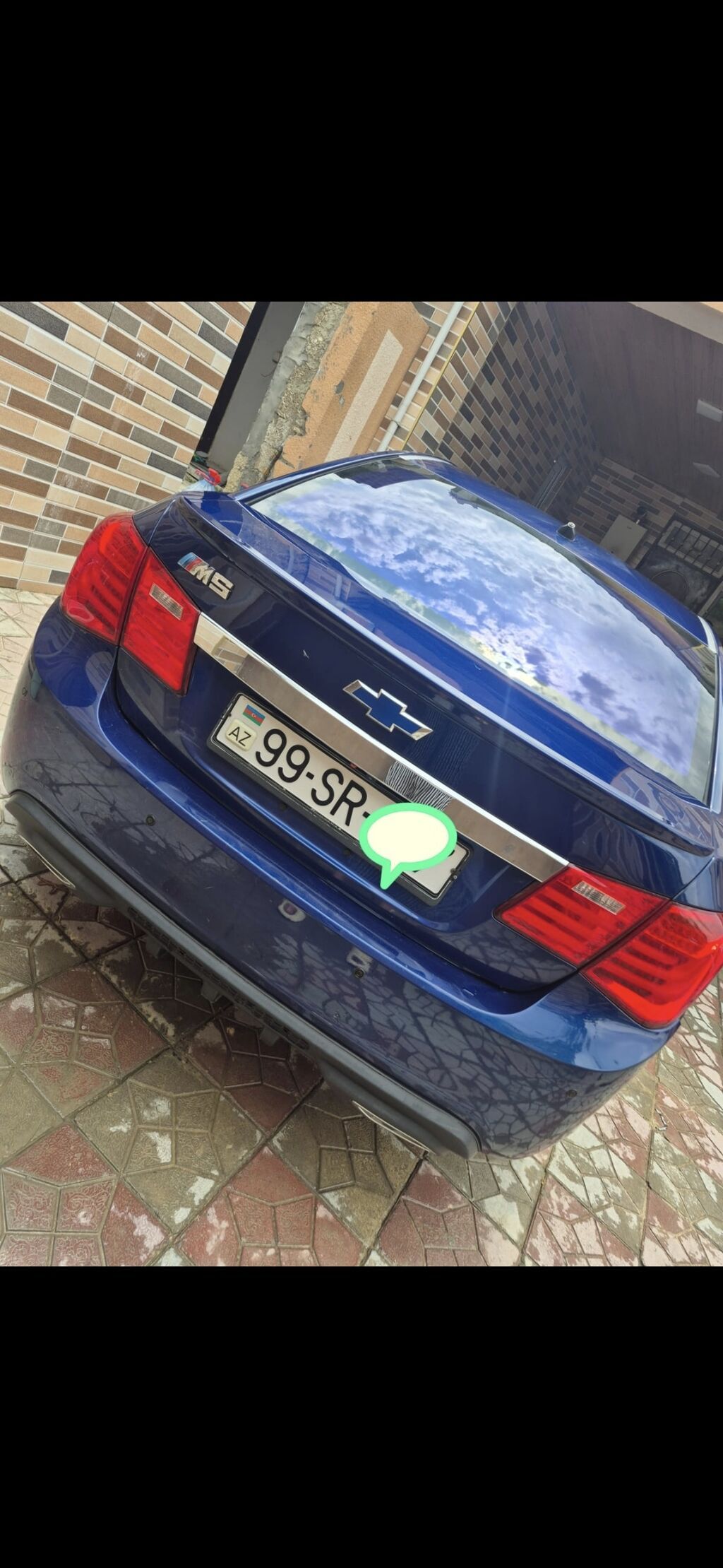 Chevrolet Cruze: 1.4 l 2012 il 423000 km Sedan — Avtomobillər, Digah (3)