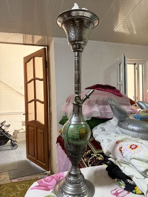 Şənbə qabı (şişə) – böyük ölçülü, klassik nərgilə - Material: əsas — Bakı