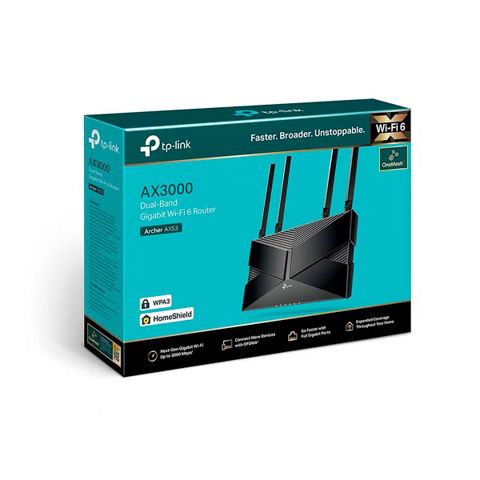 TP-Link Archer AX53 AX3000 Dual Band Gigabit Router — Bakı