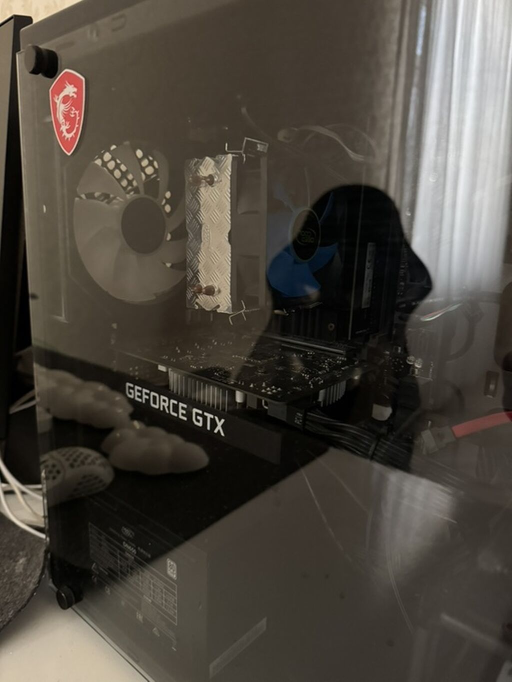 Intel i5 10400f HP gtx1650super Samsung g3 144hz 24 inch pivot — Masaüstü kompüterlər, Bakı (5)