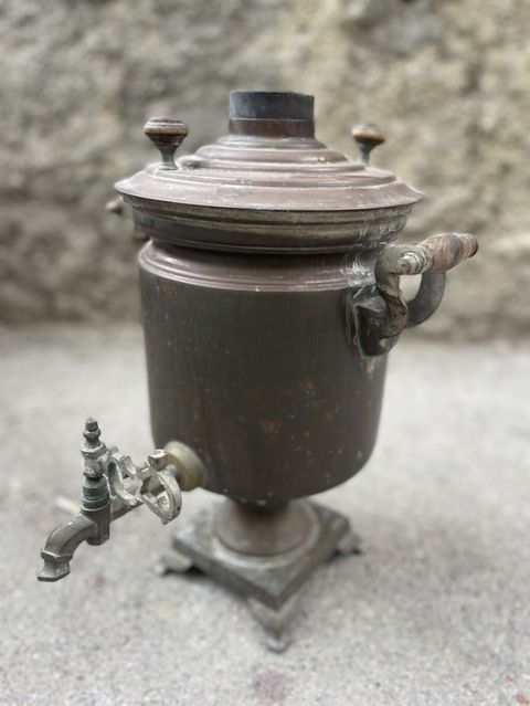 Qədim samovar, 1920 il, Mis — Bakı