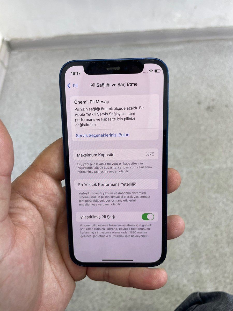 Apple iPhone 12 Mini Blue 128GB/4GB — Smartfonlar, Bakı (8)