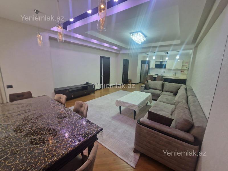 Kirayə 3 otaqlı Bina evi menzil (Yeni tikili), 114 m², Nizami rayonu — Mənzil, Bakı (3)