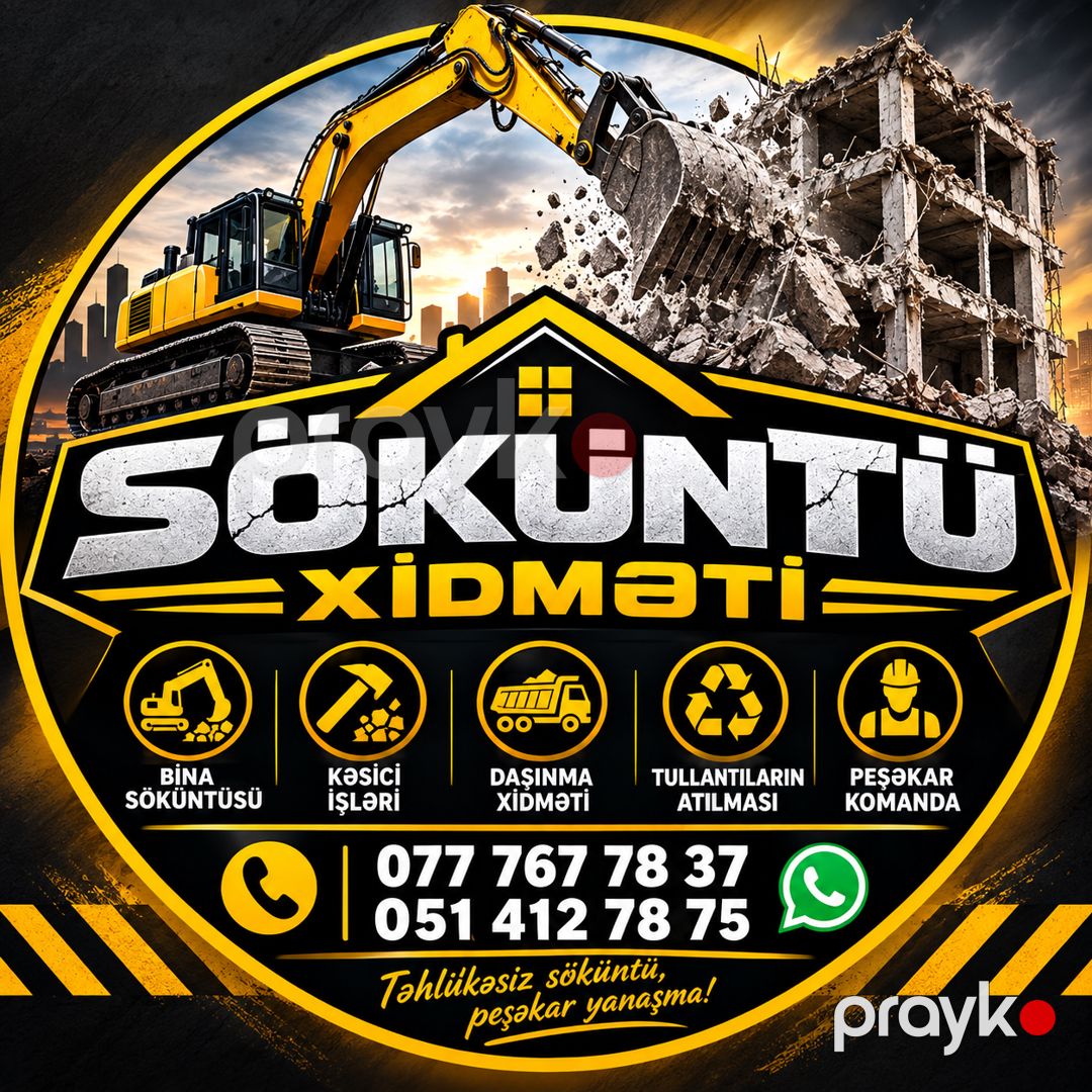 Təmirçi Rahat — Tikinti xidmətləri, Xırdalan (3)