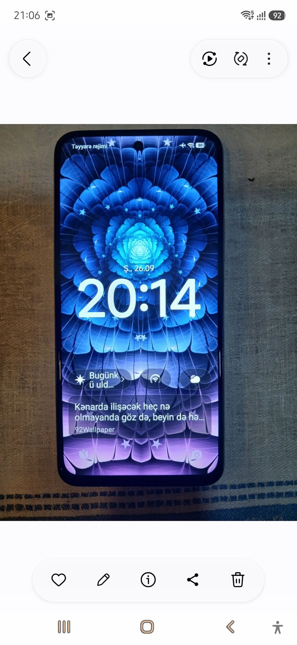 Redmi 128 GB, rəng - Qırmızı, Sənədlərlə — Xiaomi, Bakı (4)