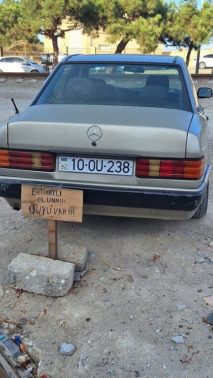 Mercedes 190, 1.8 L, 1993 il, 492 230 km 10-OU-238 — Avtomobillər, Bakı (6)