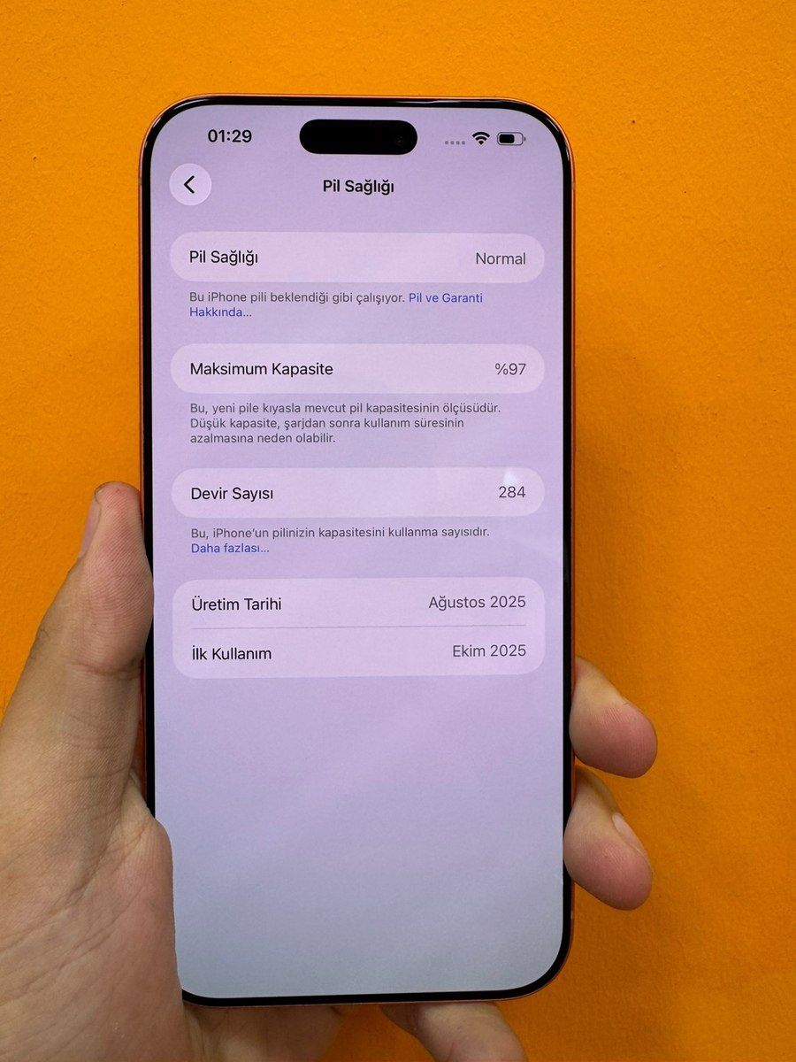 Apple iPhone 17 Pro Max Cosmic Orange 256GB/12GB — Smartfonlar, Bakı (2)