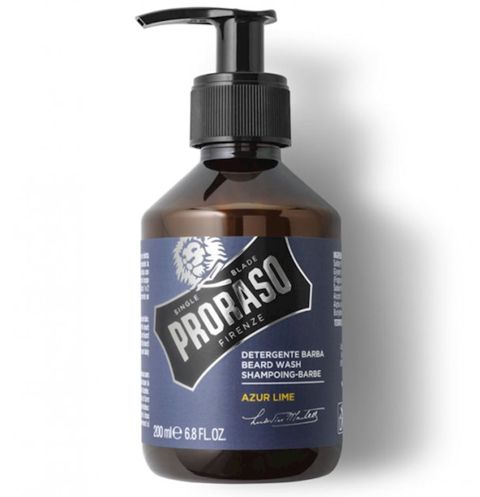 Saqqal üçün şampun Proraso beard shampoo Azur & Lime,200 ml — Bakı
