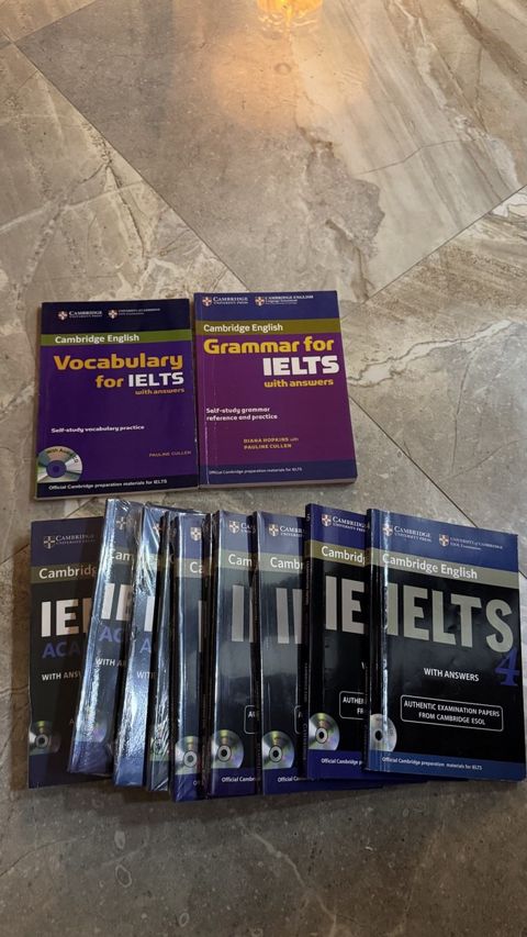 Ielts Cambridge kitabları — Bakı
