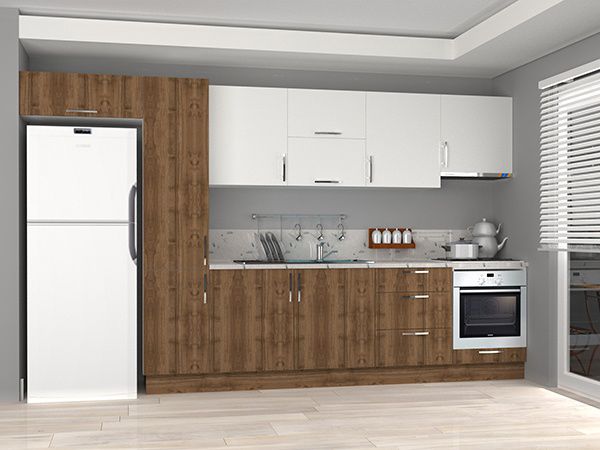 Laminat materiallı mətbəx mebeli — Mətbəx mobilyası, Bakı (5)