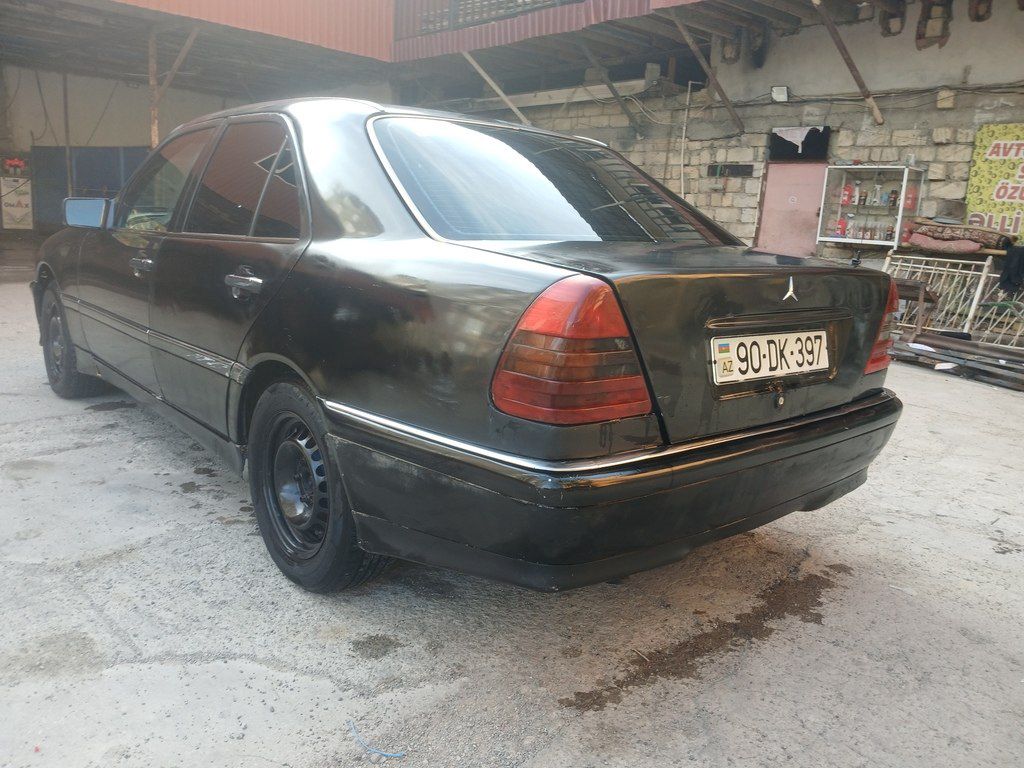 Mercedes C 180, 1.8 L, 1995 il, 555 000 km 90-DK-397 — Avtomobillər, Bakı (12)