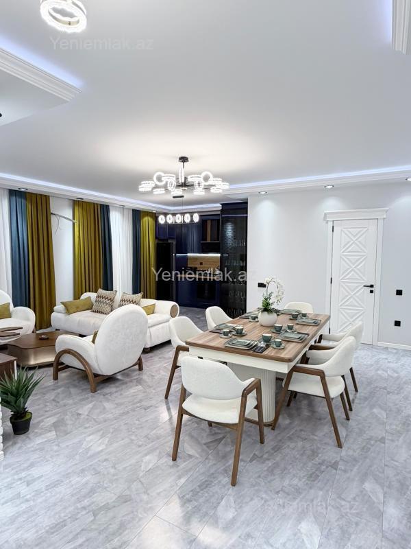 Kirayə 3 otaqlı Bina evi menzil (Yeni tikili), 145 m², Yasamal rayonu — Mənzil, Bakı (4)