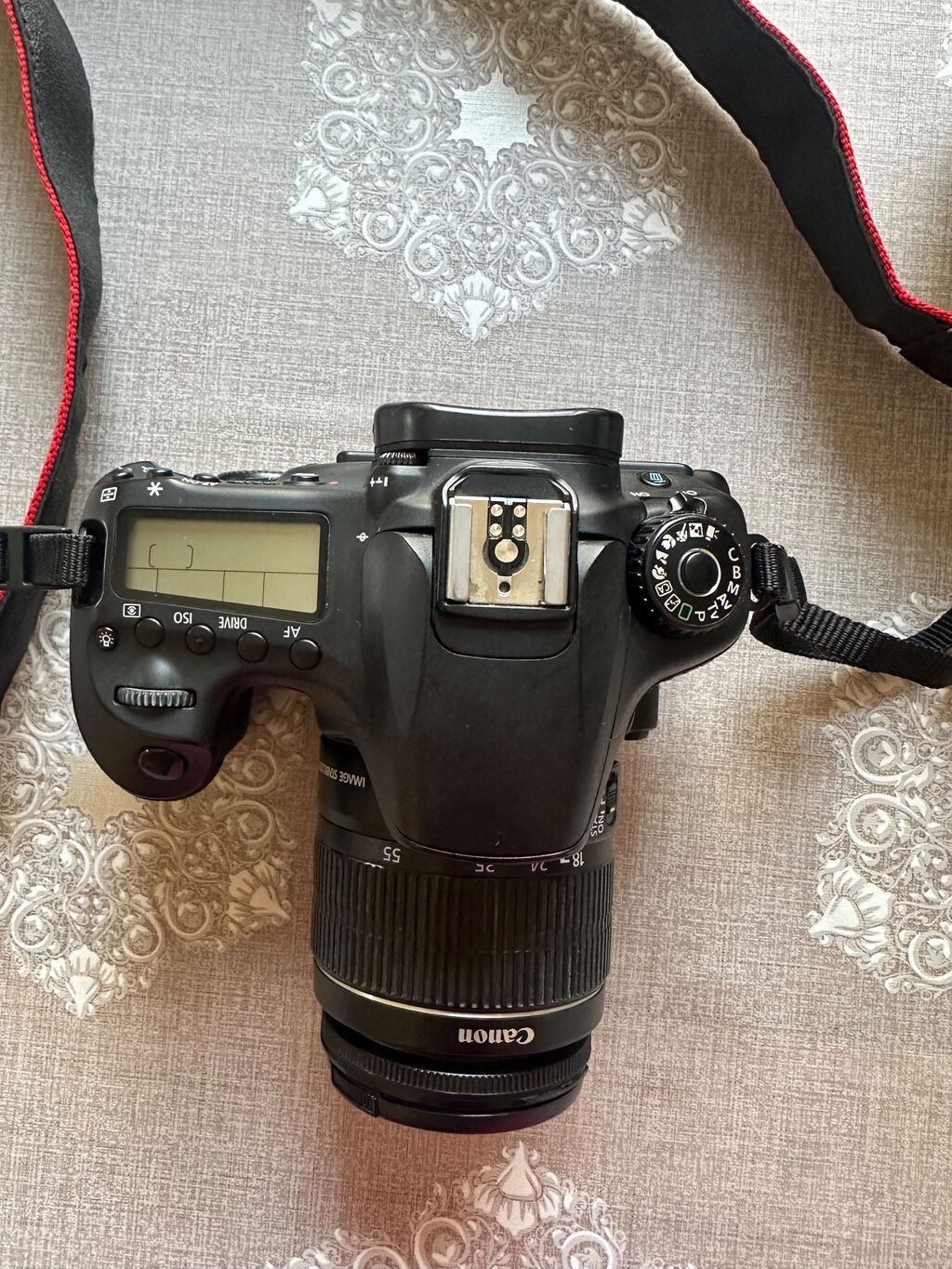 Canon 60d 18-55 mm 64 lük yaddaş var üstündə Canon EOS 60D Dslr — Fotoaparat, Bakı (5)