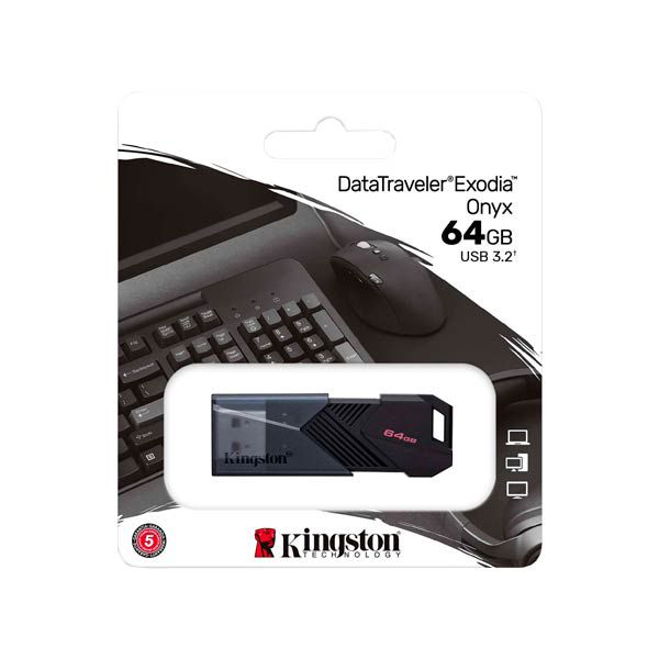 Kingston 64GB DataTraveler Exodia Onyx USB Flash Drive — Mallar, Bakı