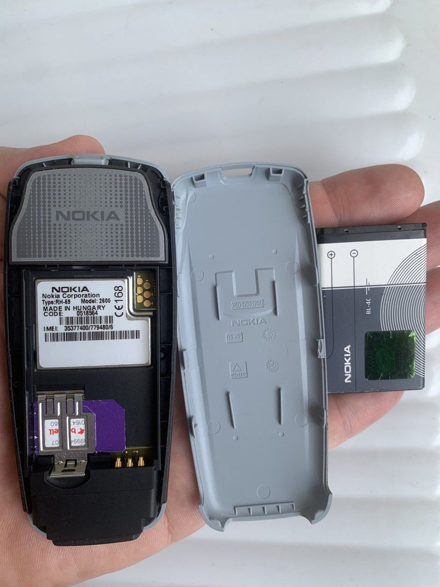 Nokia 2600 Iron blue — Smartfonlar, Bakı (6)