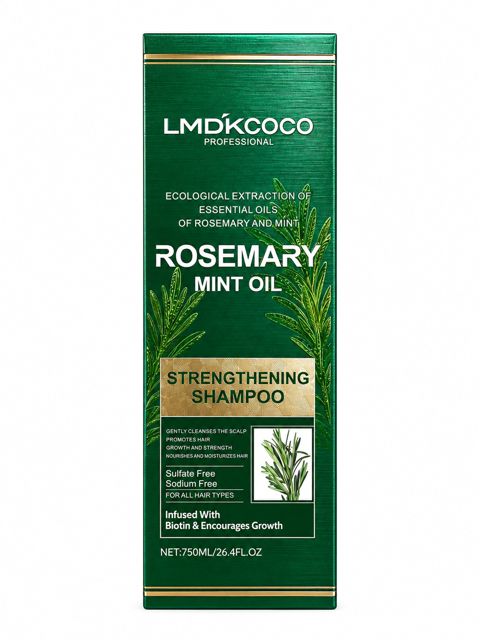 Saçlar üçün şampun Lmd'kcoco Professional Rosemary Mint Oil Strengthening 750 ml — Bakı